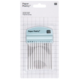 Rico Design Paper Poetry Quilling Comb