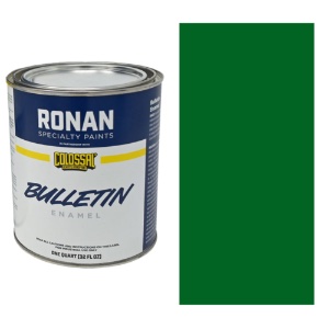 Ronan Paints Bulletin Enamel 32oz Emerald Green
