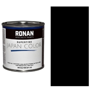 Ronan Paints Japan Color 8oz Solid Covering Lampblack