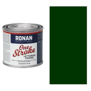 Ronan Paints One Stroke Lettering Enamel 4oz Medium Green