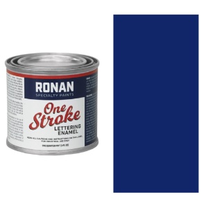 Ronan Paints One Stroke Lettering Enamel 4oz Brilliant Blue