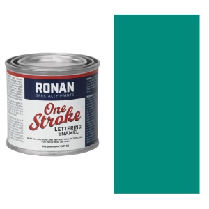 Ronan Paints One Stroke Lettering Enamel 4oz Teal