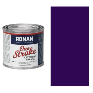 Ronan Paints One Stroke Lettering Enamel 4oz Violet