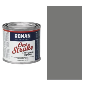 Ronan Paints One Stroke Lettering Enamel 4oz Light Gray