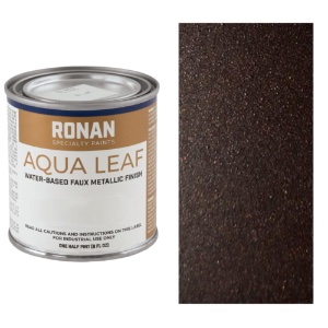 Ronan Paints Aqua Leaf Faux Metallic 8oz Duranodic Bronze
