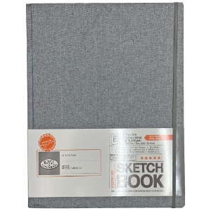Royal & Langnickel Hardbound Sketchbook 80 Sheets 11"x 14" Gray