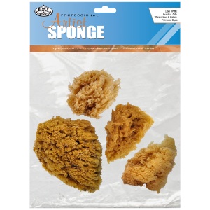Royal Brush Yellow Sponge 4 Set