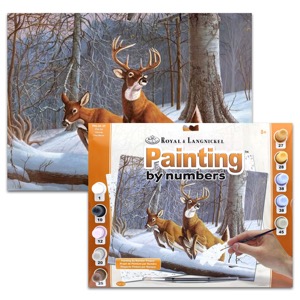 Painting By Numbers Adult Large - White Tails