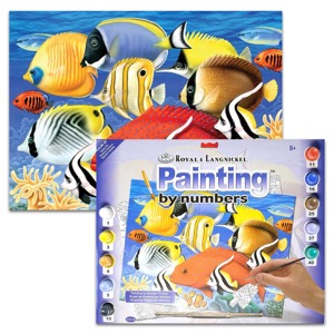 Painting by Numbers Junior Large - Tropical Fish