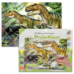Royal Brush Painting by Numbers Junior 15.375"x11.25" Double Trouble
