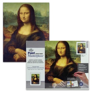 Royal Brush Paint Your Own Masterpiece 11"x14" Mona Lisa