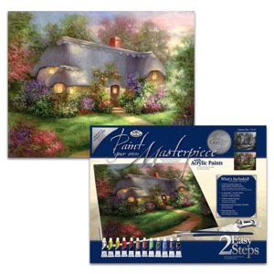 Royal Brush Paint Your Own Masterpiece 11"x14" Enchanted Cottage