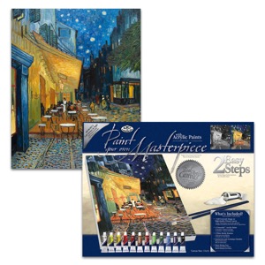 Royal Brush Paint Your Own Masterpiece 11"x14" Cafe Terrace at Night