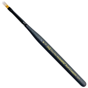 Royal Mini Majestic Synthetic Watercolor Brush Filbert Wisp #10/0