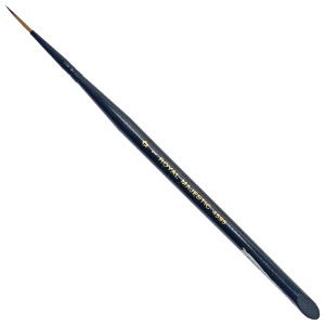 Royal Majestic Synthetic Watercolor Brush Series 4595 Short Liner #1