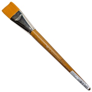 Royal Jumbo Synthetic Golden Taklon Brush Flat #30