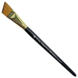 Royal Kolinsky Elite Pro Synthetic Watercolor Brush Angle Wash 3/4"