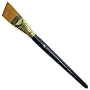 Royal Kolinsky Elite Pro Synthetic Watercolor Brush Angle Wash 1"