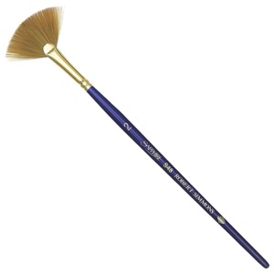 Robert Simmons Sapphire Sable Blend Watercolor Brush Fan #2