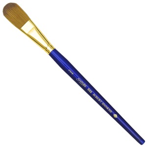 Robert Simmons Sapphire Sable Blend Watercolor Brush Oval Wash 3/4"