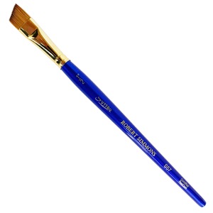 Robert Simmons Sapphire Sable Blend Watercolor Brush Angle Shader 1/2"