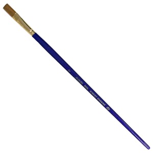 Robert Simmons Sapphire Synthetic Sable Long Handle Brush Bright #12