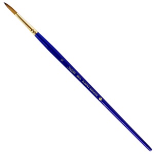 Robert Simmons Sapphire Synthetic Sable Long Handle Brush Round #16