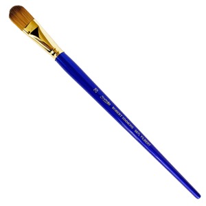 Robert Simmons Sapphire Synthetic Sable Long Handle Brush Filbert #20