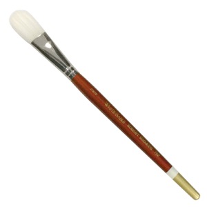 Robert Simmons WHITE SABLE Synthetic Watercolor Brush Oval Wash 3/4"