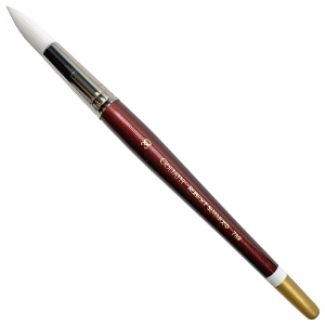 Robert Simmons Goliath Synthetic White Bristle Round #30