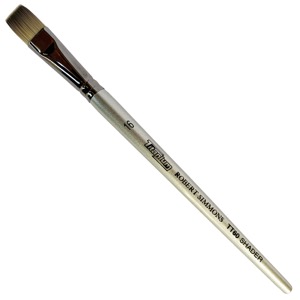 Robert Simmons Titanium Interlocked Bristle Brush Flat Shader #16