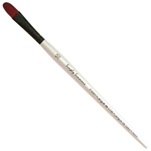 Robert Simmons Simply Short Handle Brush Filbert #10