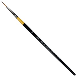 Robert Simmons Acrylic Short Handle Brush Liner #2/0