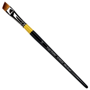 Robert Simmons Acrylic Short Handle Brush Angle Shader 1/2"