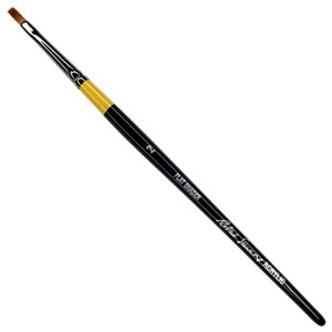 Robert Simmons Acrylic Short Handle Brush Flat Shader #2