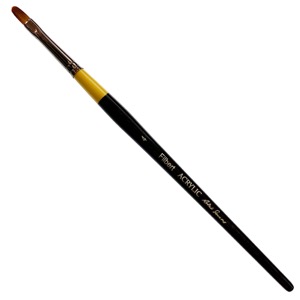Robert Simmons Acrylic Short Handle Brush Filbert #4