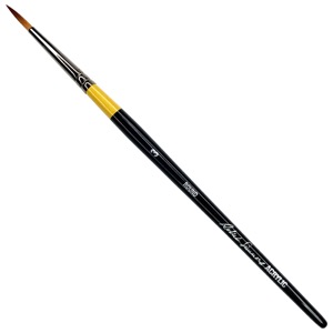 Robert Simmons Acrylic Short Handle Brush Round #3