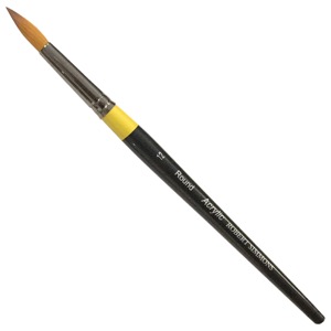 Robert Simmons Acrylic Short Handle Brush Round #12