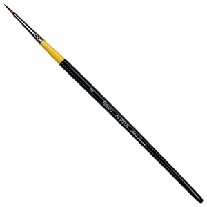 Robert Simmons Acrylic Short Handle Brush Round #0