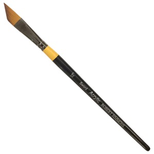 Robert Simmons Acrylic Short Handle Brush Sword 1/2"
