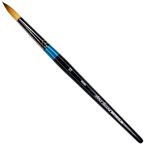 Robert Simmons Synthetic Watercolor Short Handle Brush Round #12