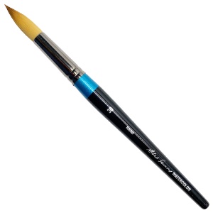 Robert Simmons Synthetic Watercolor Short Handle Brush Round #30