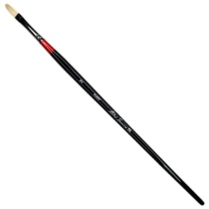 Robert Simmons Bristle Oil Long Handle Brush Filbert #2