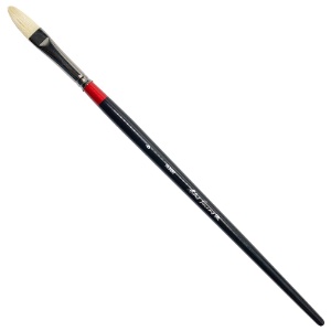 Robert Simmons Bristle Oil Long Handle Brush Filbert #6