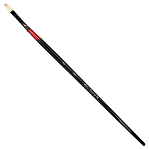 Robert Simmons Bristle Oil Long Handle Brush Flat #2