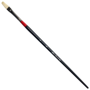 Robert Simmons Bristle Oil Long Handle Brush Flat #4