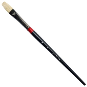 Robert Simmons Bristle Oil Long Handle Brush Flat #10