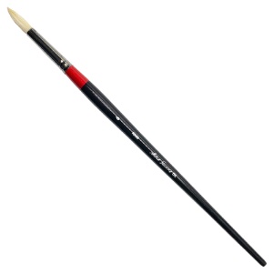 Robert Simmons Bristle Oil Long Handle Brush Round #6
