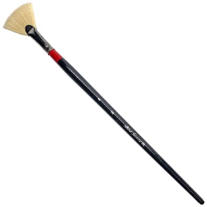 Robert Simmons Bristle Oil Long Handle Brush Fan #6