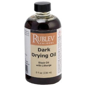 Rublev Colours Dark Drying Oil 8oz